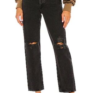 Agolde 90s Mid Rise Loose Fit in Smokestack